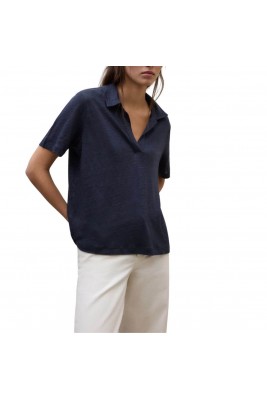 CAMISETA DE MUJER DE LINO...