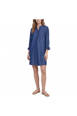 VESTIDO CORTO EN DENIM...