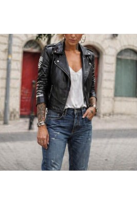 CAZADORA BIKER ENTALLADA...