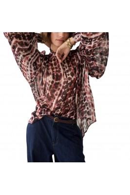 BLUSA OVERSIZE DE GASA CON... 2
