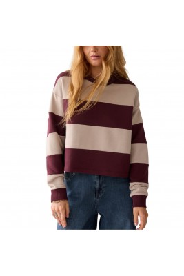 SUDADERA CORTA BOXY CON...
