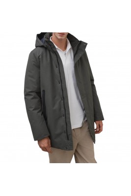 PARKA DE HOMBRE LISA CON...