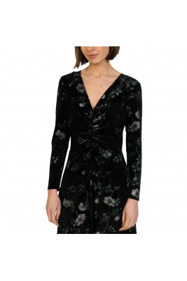 VESTIDO MIDI DE TERCIOPELO... 2