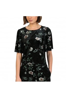 BLUSA DE MANGA CORTA DE...