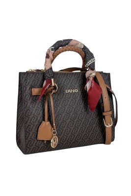 BOLSO TIPO SATCHEL MARRÓN...