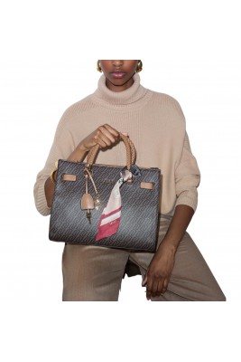 BOLSO SATCHEL MEDIANO SUEDE...