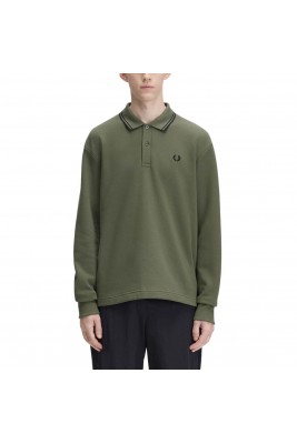 SUDADERA ESTILO POLO EN...