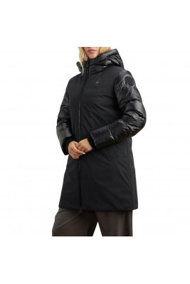 PARKA PLUMÍFERO BIMATERIAL...
