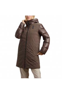 PARKA PLUMÍFERO BIMATERIAL...