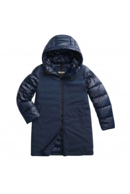 PARKA PLUMÍFERO BIMATERIAL...