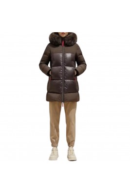 PARKA DE MUJER BIMATERIAL...