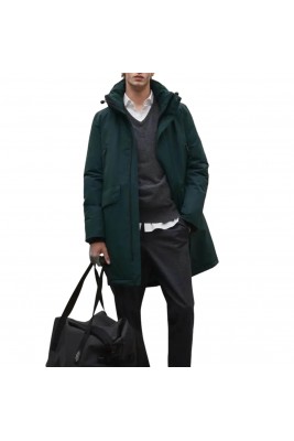 PARKA DE HOMBRE LISA CON...