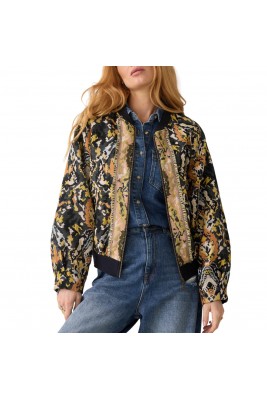 CAZADORA BOMBER OVERSIZE EN...