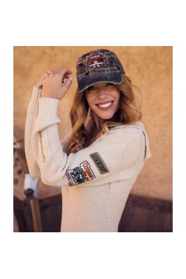 GORRA EFECTO DESGASTADO...