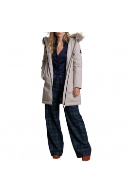 PARKA DE MUJER LARGA LISA... 2