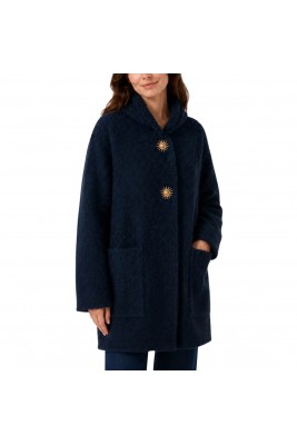 ABRIGO MIDI OVERSIZE CON...